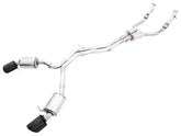 AWE Touring Edition Exhaust for Audi B9 RS 5 Coupe - Resonated - Diamond Black RS-style Tips - Primary
